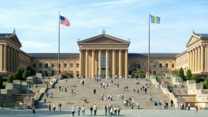 Philadelphia weddings - Philadelphia wedding photo locations - Philadelphia Art Museum steps