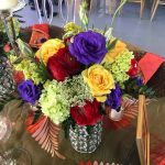 Elegant Events Florist - philadelphia pa - guest table - tropical