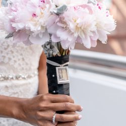 Elegant Events Florist - Philadelphia wedding florist - pink and white peony bouquet - Le Meridien - Philadlephia PA - center city - phildelphia