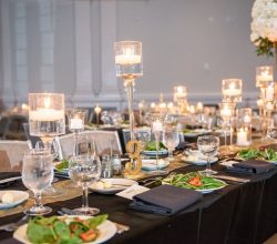 Elegant Events Florist - Philadelphia wedding florist - calla lily submerged - le meridian - phildelphia pa center city