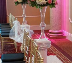 Elegant Events Florist - Philadelphia wedding florist- new hope pa - indoor ceremony