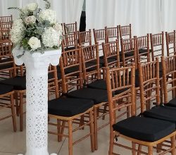 Elegant Events Florist - Philadelphia wedding florist - Philadlephia PA - center city - phildelphia - indoor ceremony